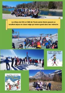 Classe de neige 2025!
