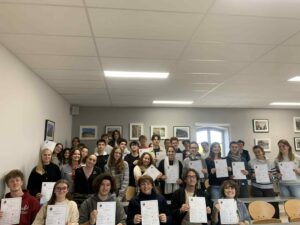 Remise des certificats Voltaire 2025