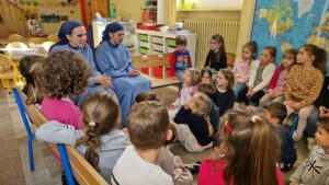 Visite des petites sœurs de l’Agneau de la Croix Rousse