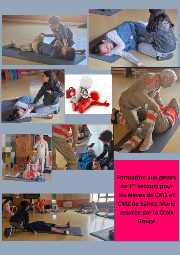 Premiers secours en CM1-CM2